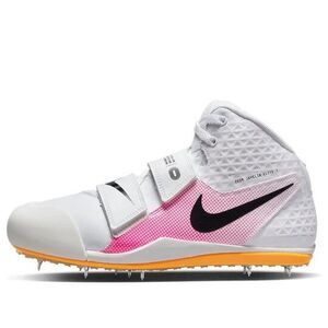 Size 13 Nike Zoom Javelin Elite 3 White Pink Orange Mens Track Spikes AJ8119-101
